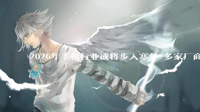 2026年手机行业或将步入寒冬 多家厂商已下调年度目标_市场_科技_魅族